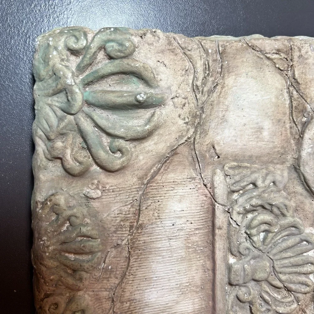DuBois Designs Alyon Column Wall Plaque - Classical Greek Ionic Relief - 7